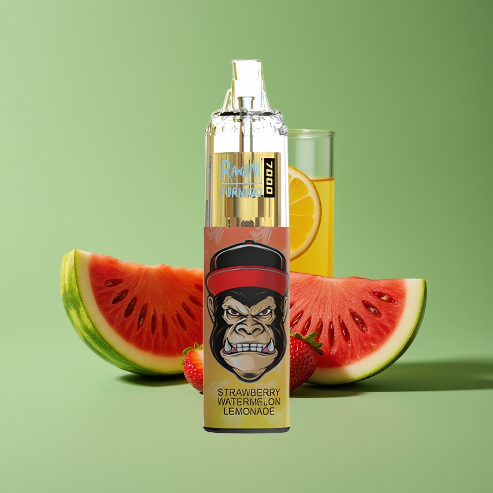Ontdek de Fumot RandM Tornado 7000 - Strawberry Watermelon Lemonade: Jouw Ultieme Vape Ervaring